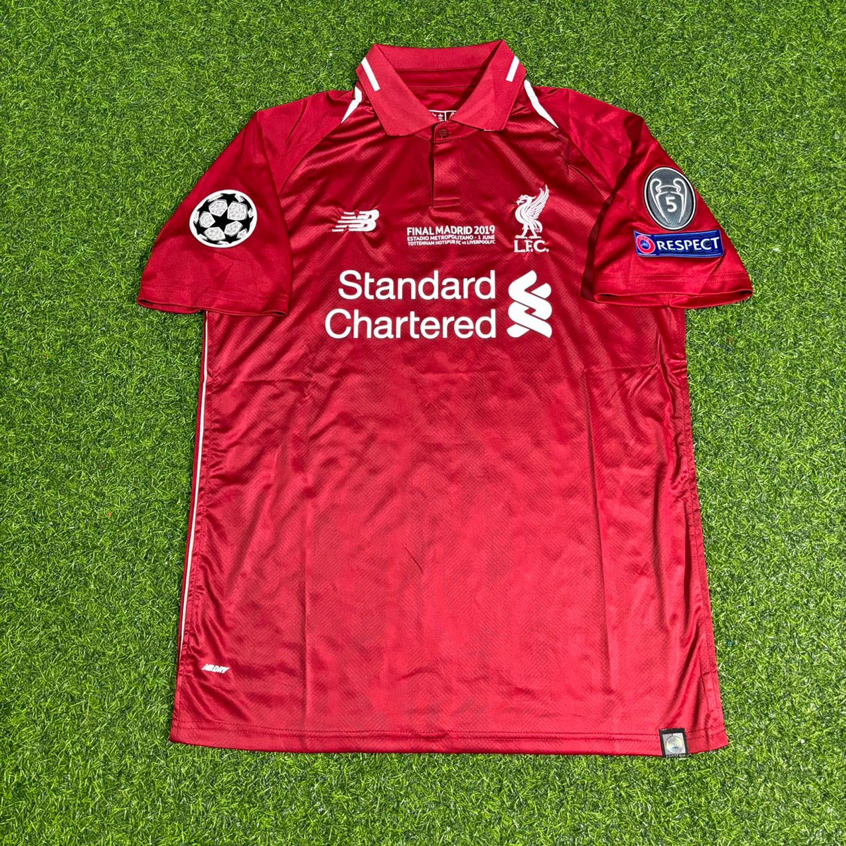 Divock Origi Liverpool 2019 Finale LDC Tenue Rétro Maillot