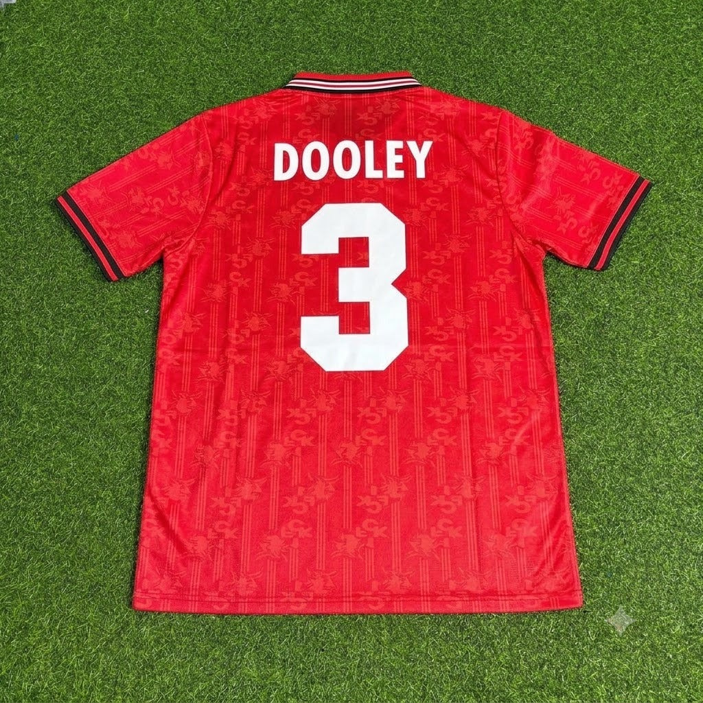 Maillot de football rétro commémoratif Thomas Dooley FC Kaiserslautern