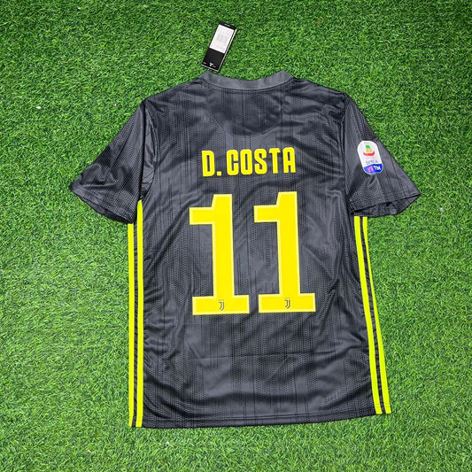 Douglas Costa Juventus 2017-2018 Heim Retro Fußballtrikot