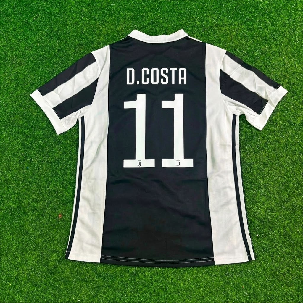 Camiseta de fútbol retro de la Juventus 2017-2018 de Douglas Costa #11