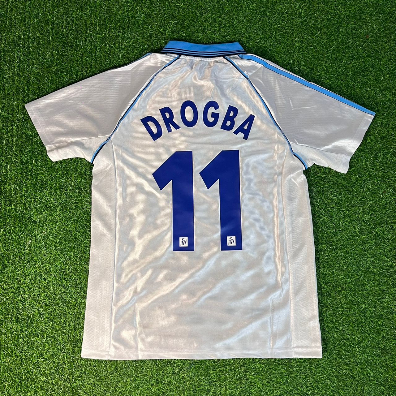 Didier Drogba Olympique Marseille Retro Trikot Kit Maillot Fußballshirt