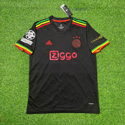 Dušan Tadić Ajax 2021–2022 Black Bob Marley Edition Retro-Fußballtrikot