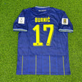 Dzenis Burnić Bosnia and Herzegovina 2026 World Cup Blue Football Jersey