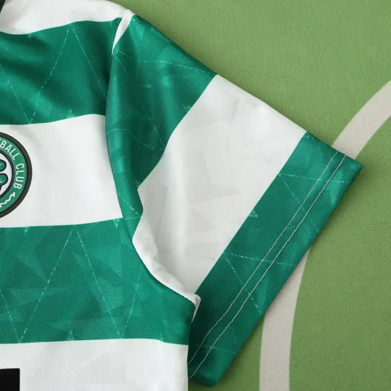 Celtic F.C 88/91 Season Home White Retro Jersey Trikot Soccer Shirt