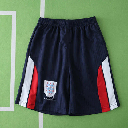 England 1998 Home Retro Kids Kit Jersey KinderTrikot Maillot Enfant  Soccer Shirt