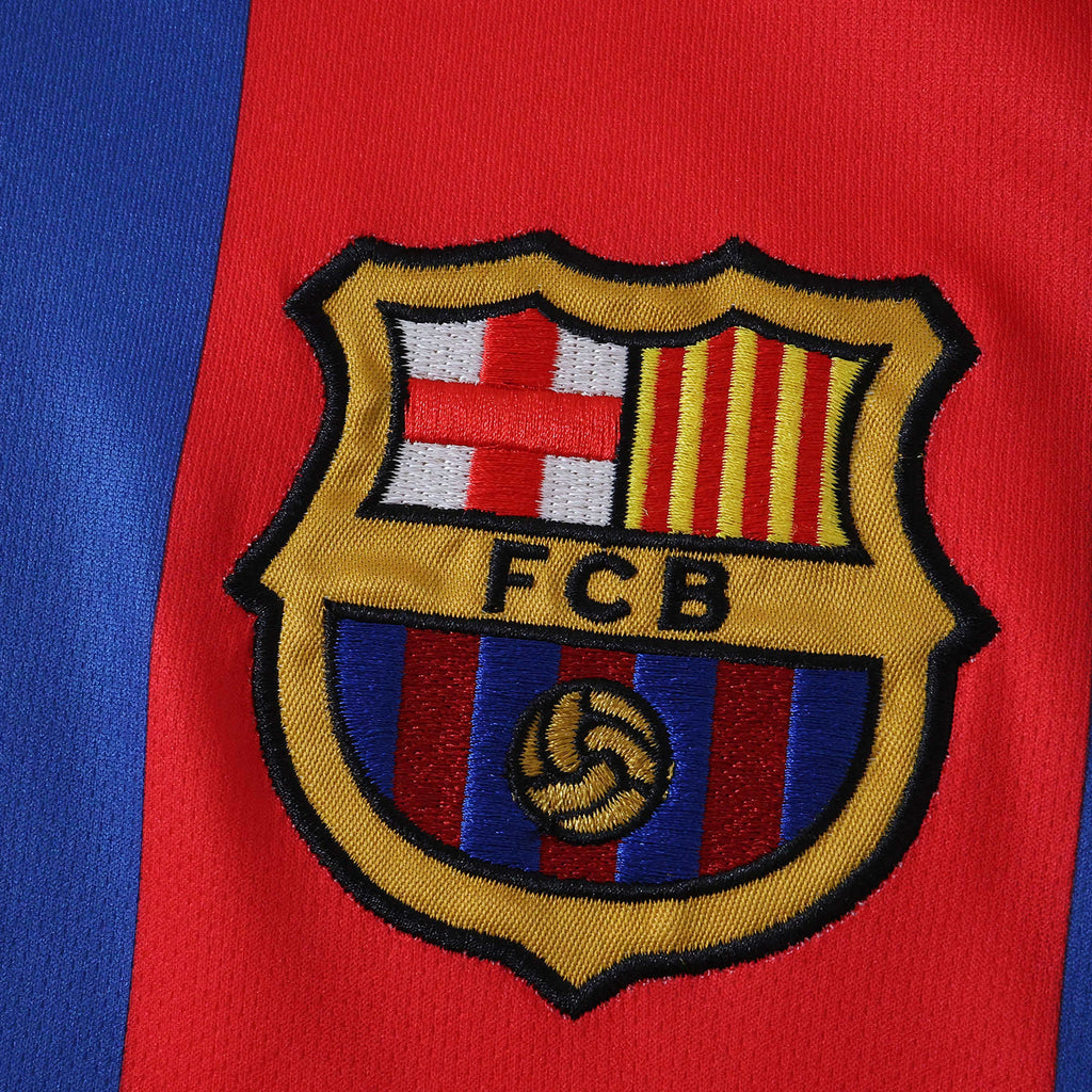 FC Barcelona 2004-2005 Season Home Retro Football Jersey Trikot Maillot