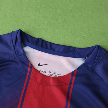 FC Barcelona 2025-2026 Season Home Long Sleeve Football Jersey Trikot Maillot