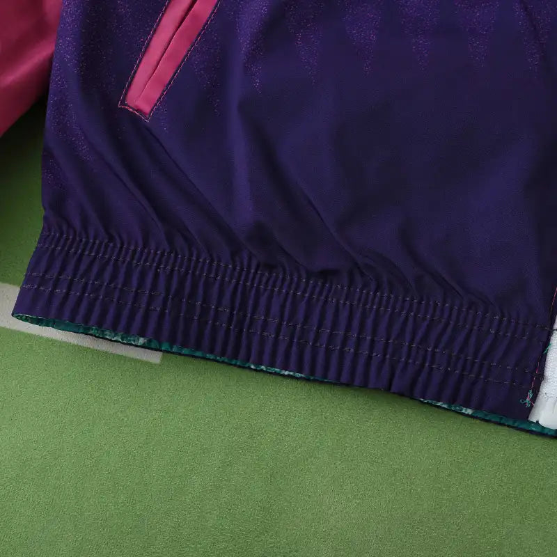 Allemagne Deutschland Coupe-vent Double Face - Veste Réversible Verte