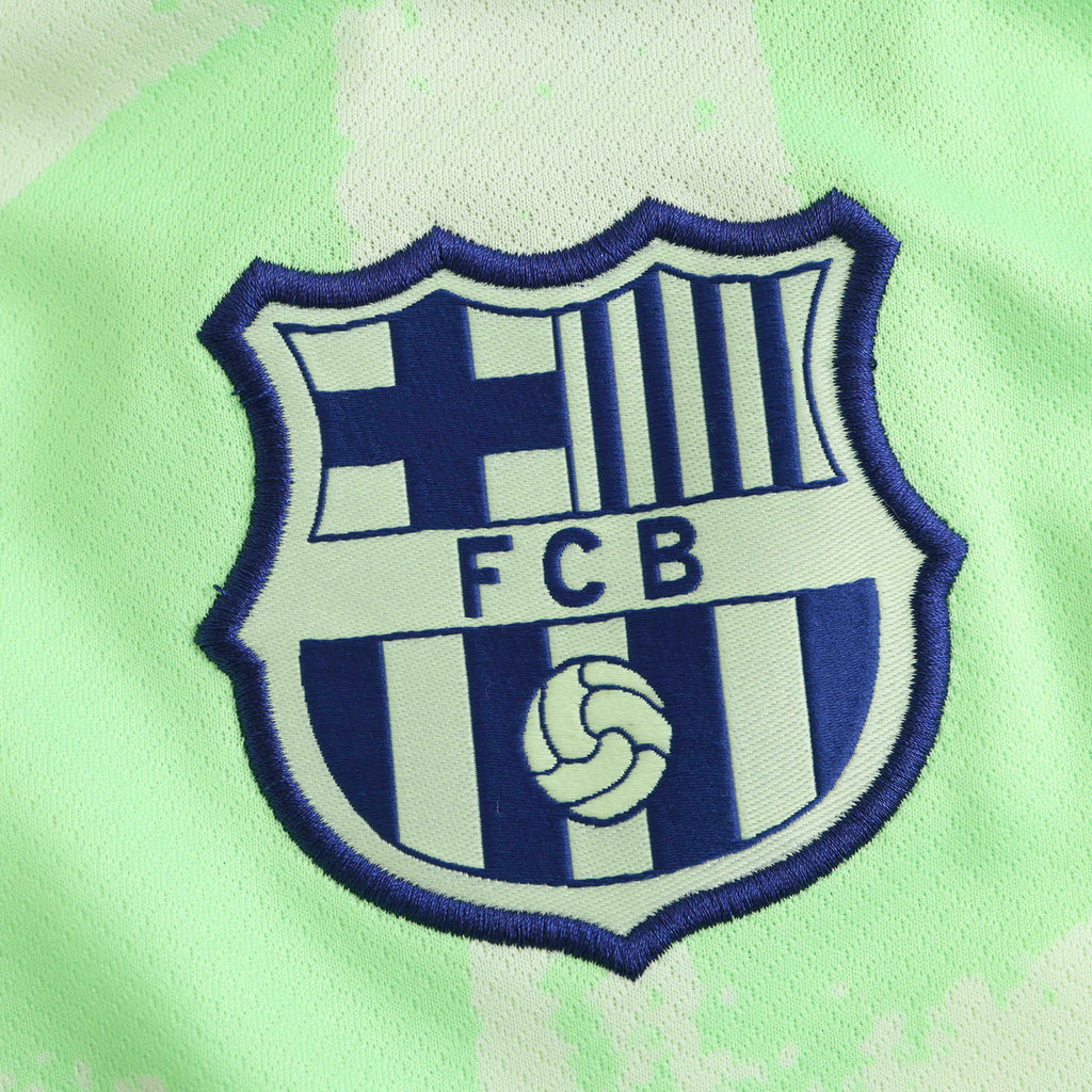 FC Barcelona 2024-2025 Season Third Green Football Jersey Trikot Maillot