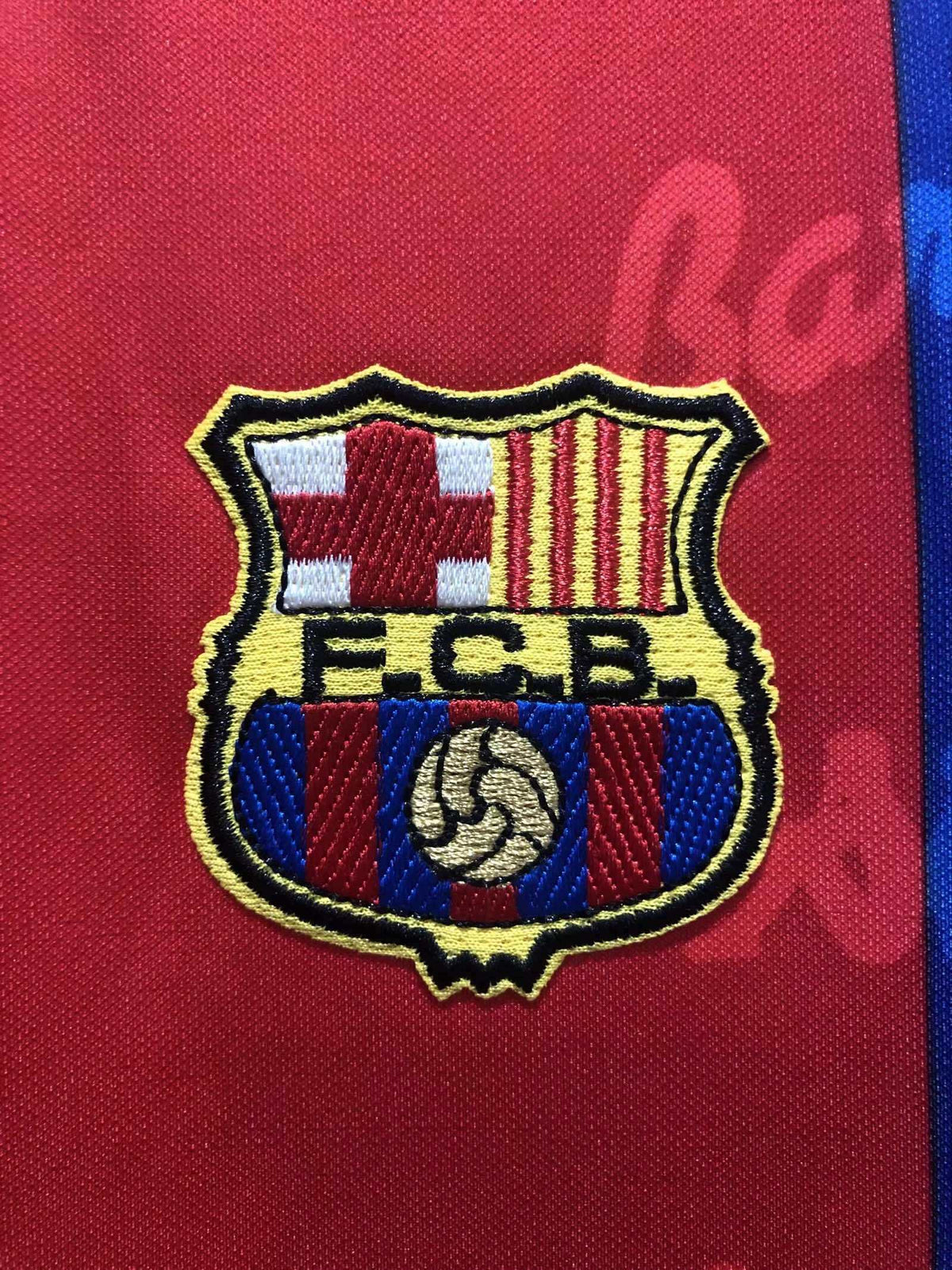 FC Barcelona 1992-1995 Season Home Retro Football Jersey Trikot Maillot