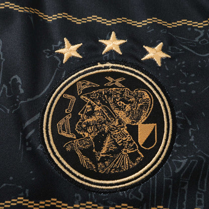 AFC Ajax 2026-2027 Season Kids Away Black Football Jersey Trikot Maillot