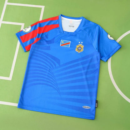 Demokratische Republik Kongo Fußballtrikot für die WM 2026 Heimtrikot Shirt Maillot