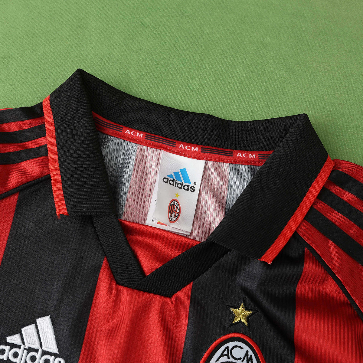 A.C Milan 1998-1999 Season Home Retro Football Jersey Trikot Maillot