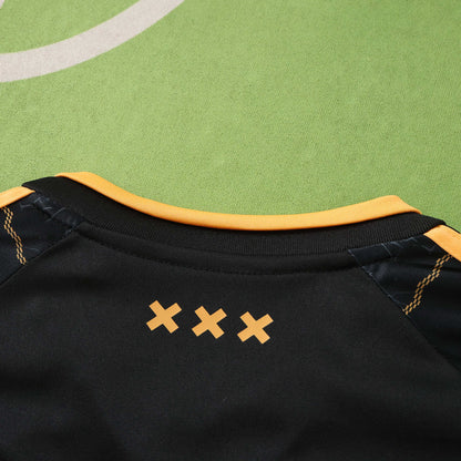 AFC Ajax 2026-2027 Season Kids Away Black Football Jersey Trikot Maillot