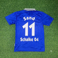 Ebbe Sand Schalke 04 Heim Retro Fußballtrikot