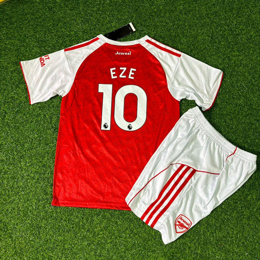 Eberechi Eze Arsenal New Season 2026 Kids Football Jersey Kit