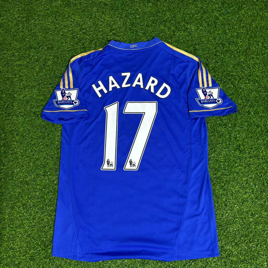 Chelsea 2012/13 Home Blue Retro Football Jersey – Eden Hazard