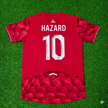 Maillot Rétro Domicile de Football LOSC Lille Eden Hazard #10