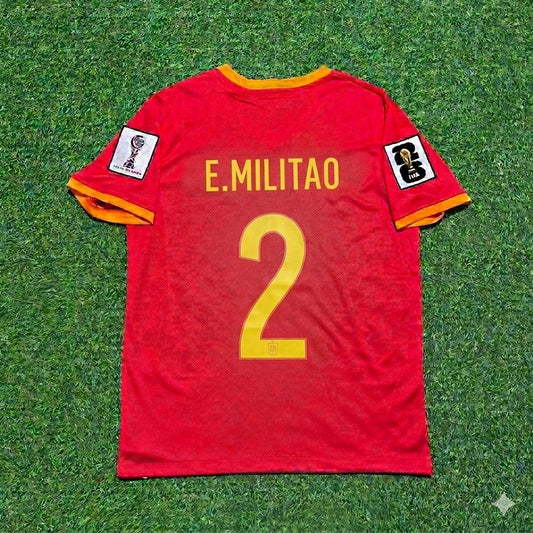 Éder Militão 2# Brasilien WM 2026 Rotes Trikot