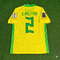 Eder Militao Brazil 2026 World Cup New Season Football Jersey