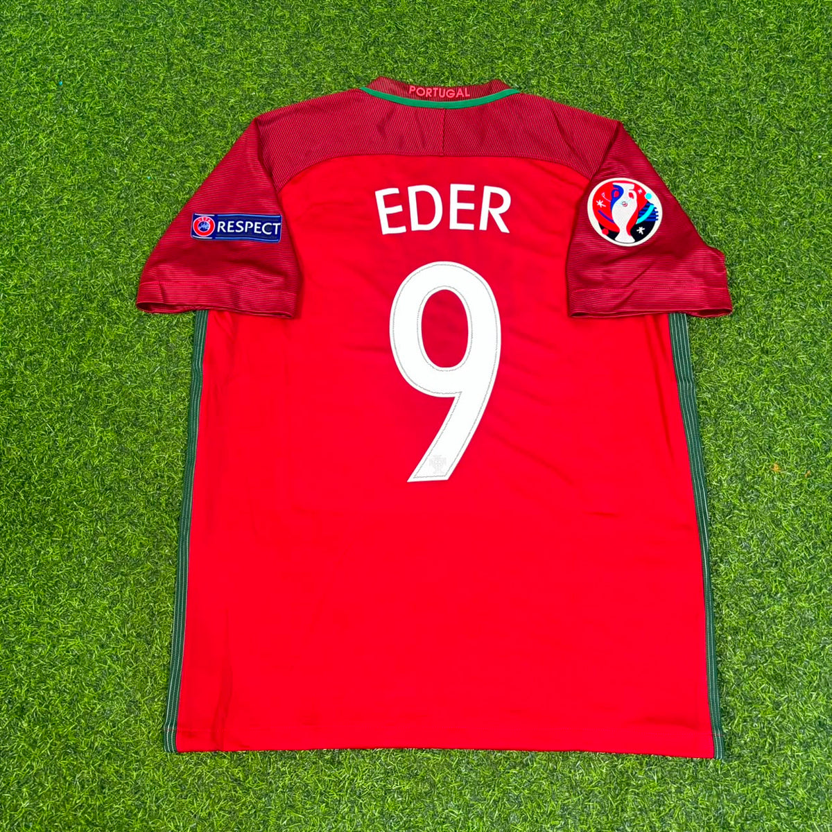 Eder Portugal EURO 2016 Maillot Rétro Trikot Maglia