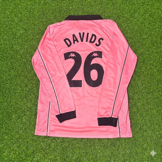 Edgar Davids #26 Juventus 1995 Rosa Maglia Trikot
