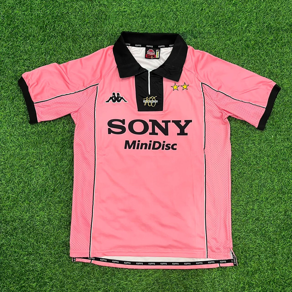 Edgar Davids – Juventus 1996-1998 Camiseta Retro Rosa – | Trikot | Maillot