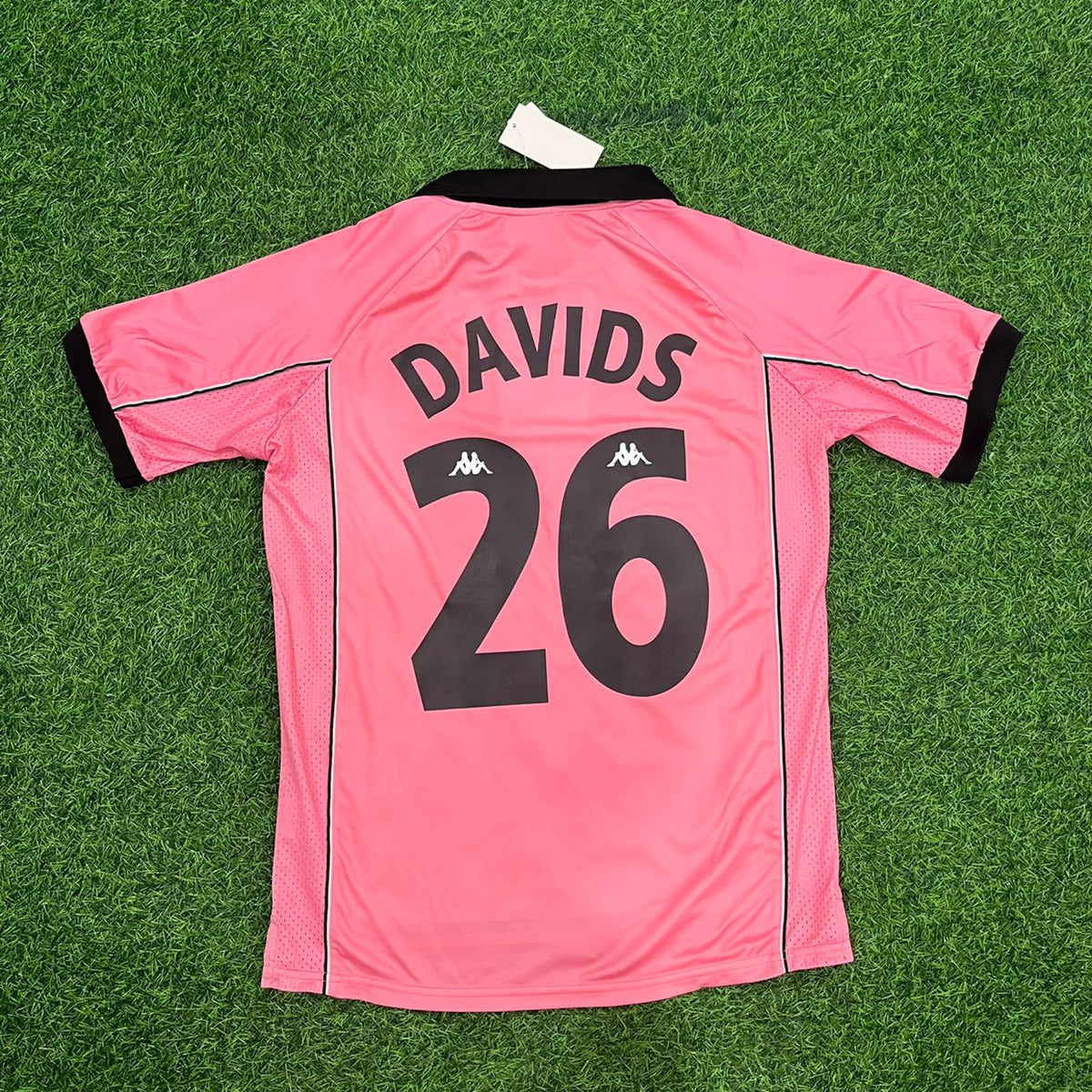 Edgar Davids – Juventus 1996-1998 Camiseta Retro Rosa – | Trikot | Maillot