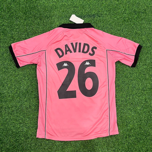 Edgar Davids – Juventus 1996-1998 Camiseta Retro Rosa – | Trikot | Maillot