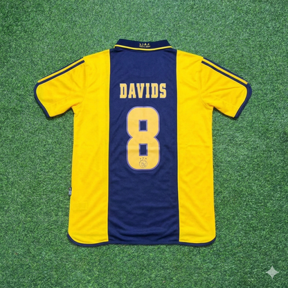 Ajax Yellow Retro Football Jersey – Edgar Davids