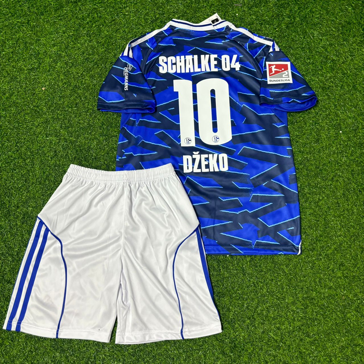 Edin Dzeko 10 Schalke 04 Kids 2026 New Season Football Jersey Trikot