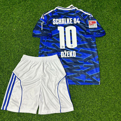Edin Dzeko 10 Schalke 04 Kids 2026 New Season Football Jersey Trikot