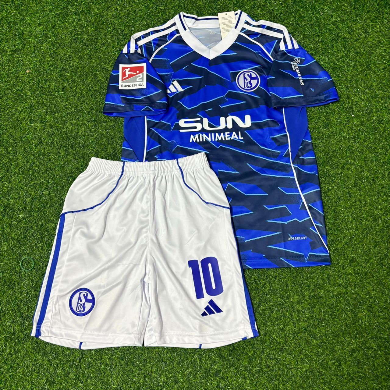 Edin Dzeko 10 Schalke 04 Kids 2026 New Season Football Jersey Trikot