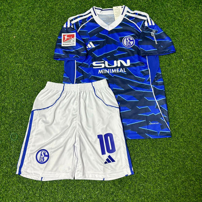 Edin Dzeko 10 Schalke 04 Kids 2026 New Season Football Jersey Trikot