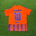 Edin Dzeko 10 Schalke 04 Orange New Season Football Jersey