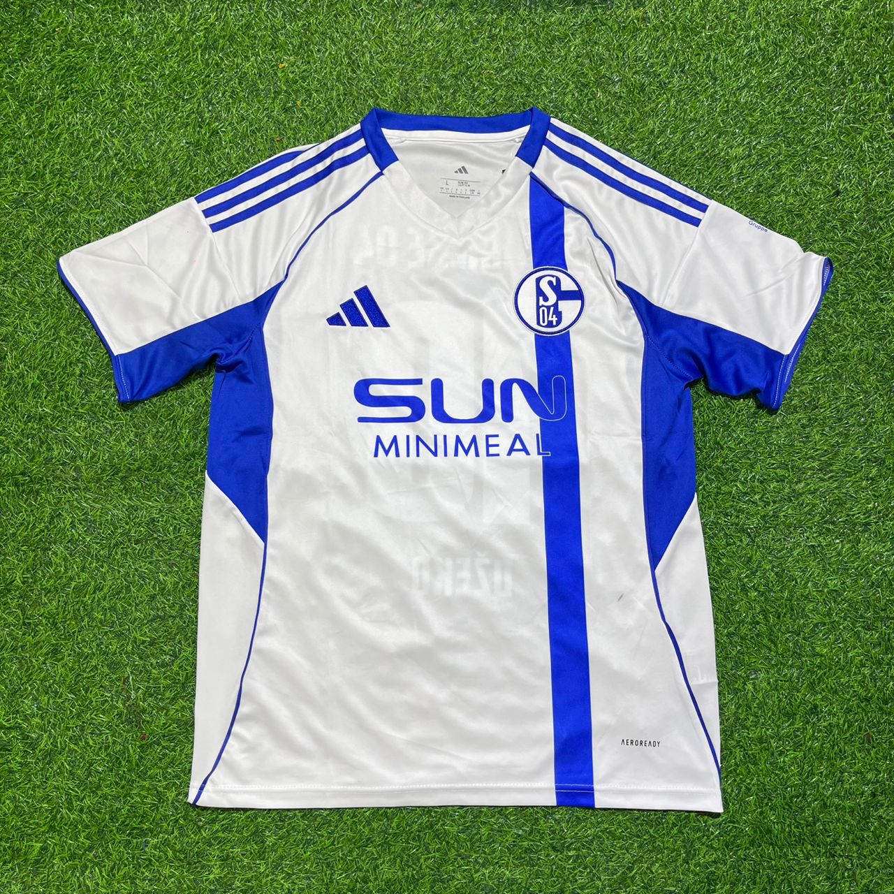 Edin Dzeko 10 Schalke 04 White New Season Football Jersey