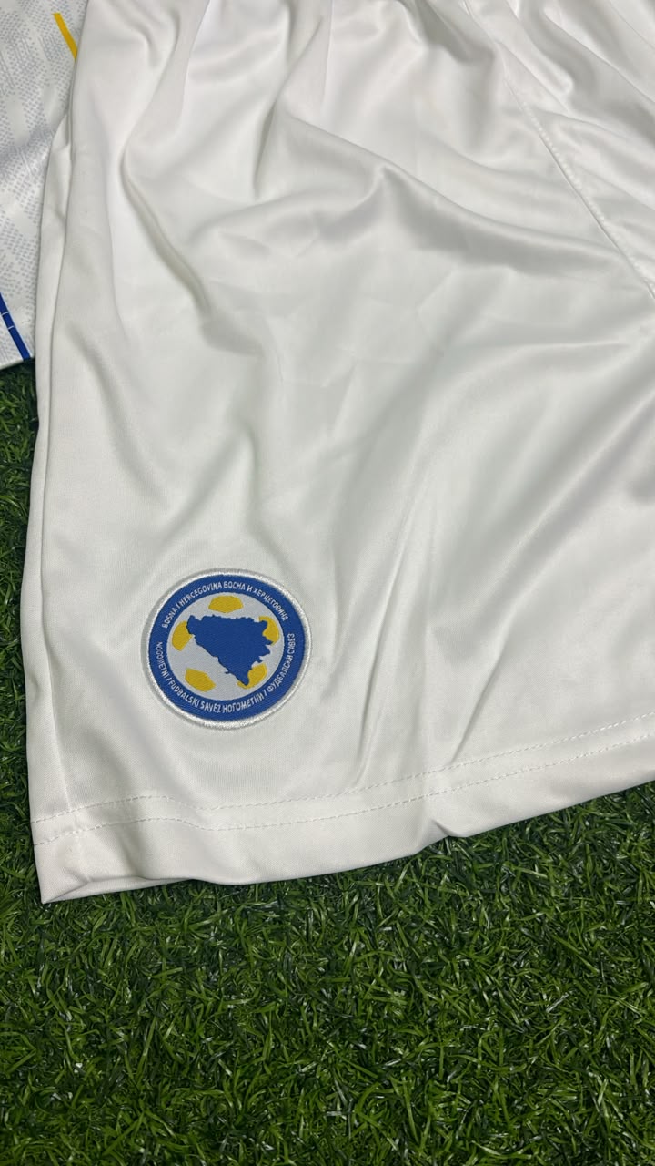 Edin Džeko #11 Bosnia and Herzegovina 2026 World Cup Kids Set Football Jersey
