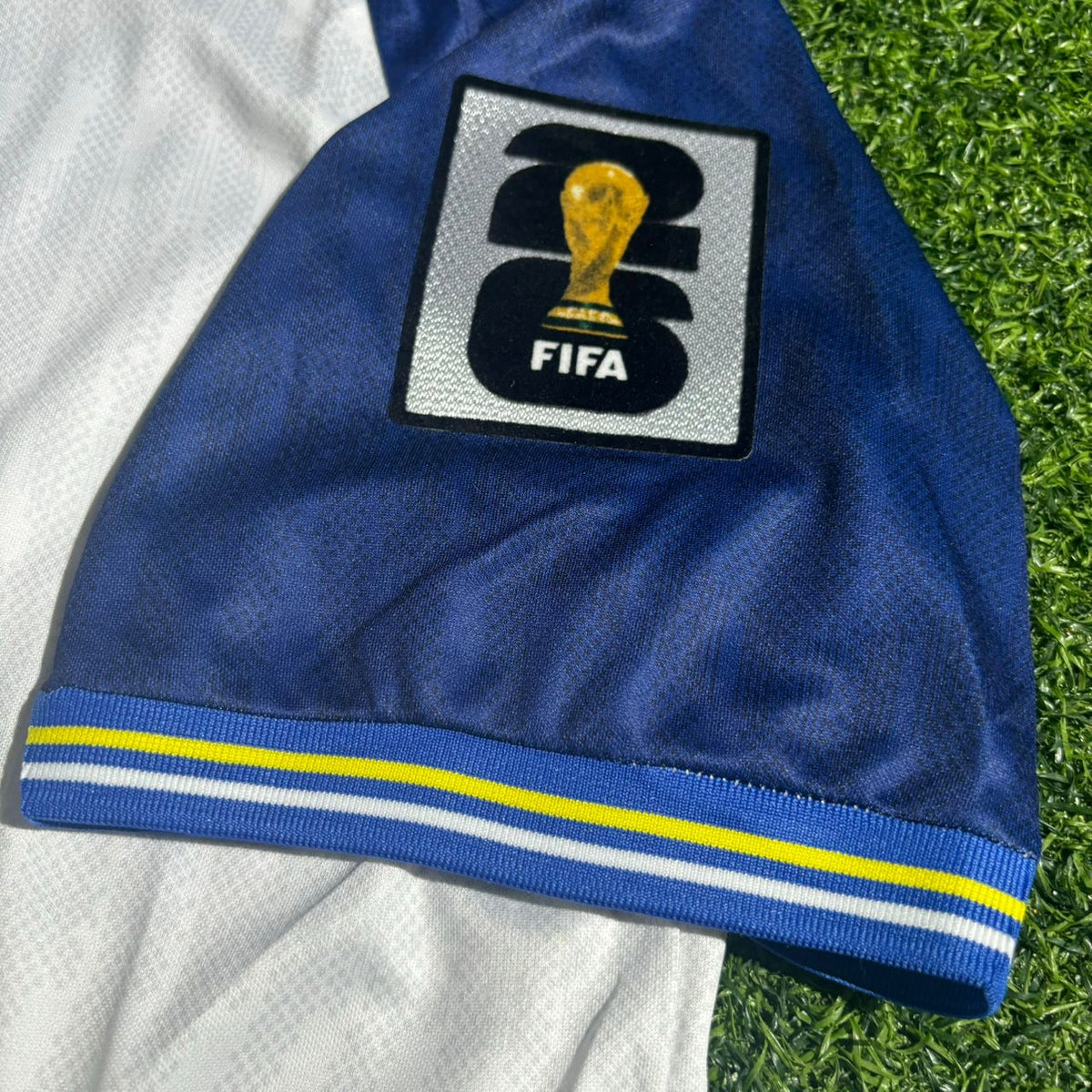 Ermin Mahmic Bosnia and Herzegovina 2026 World Cup White Football Jersey