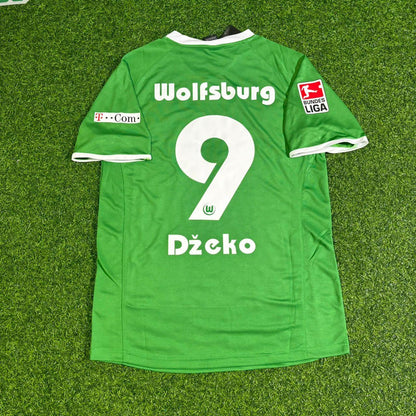 Maillot de football domicile VfL Wolfsburg 2008-2009 année du titre d'Edin Dzeko
