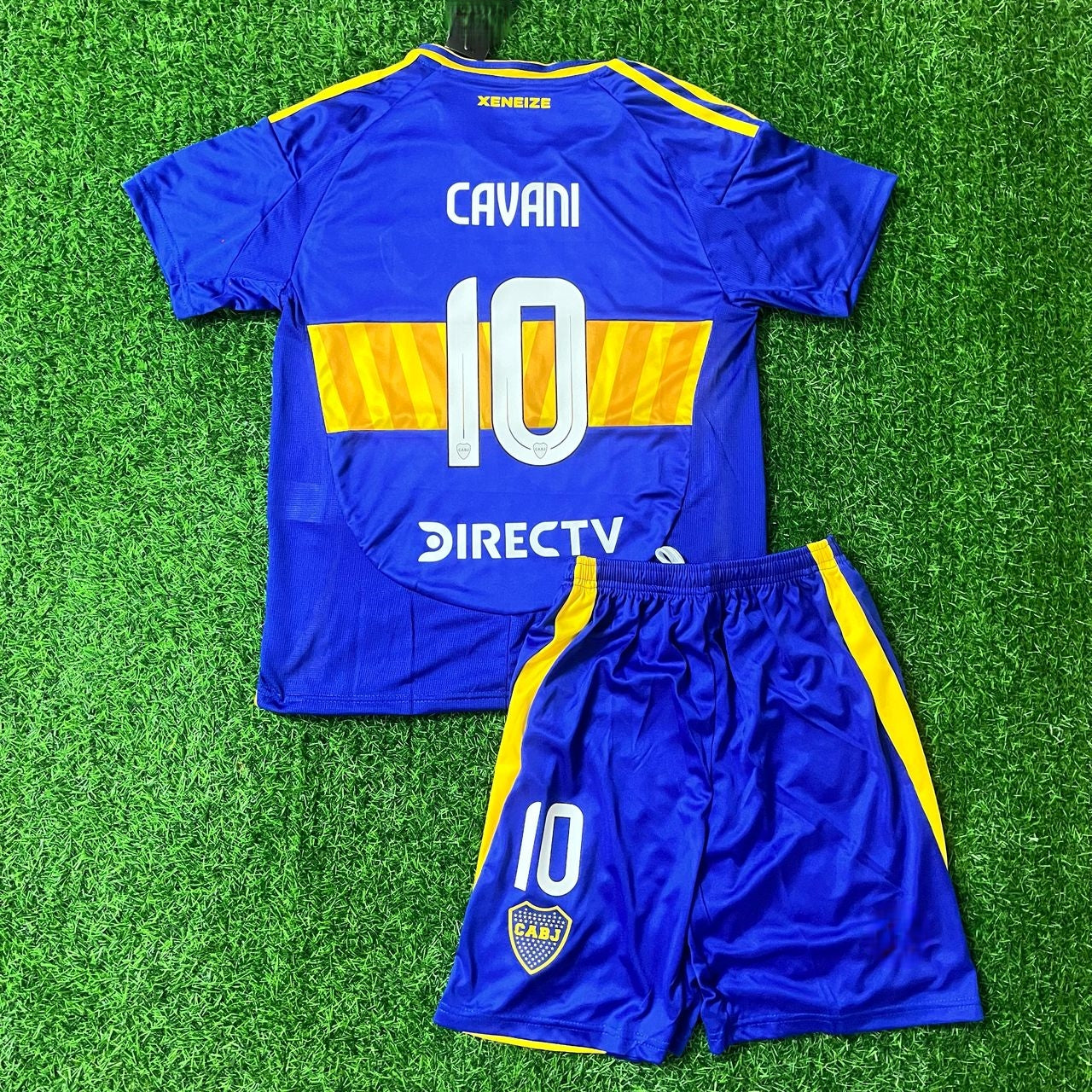 Edinson Cavani Boca Juniors Kids Kit Kindertrikot Maillot Enfant Kindertrui (Ages 3-13)