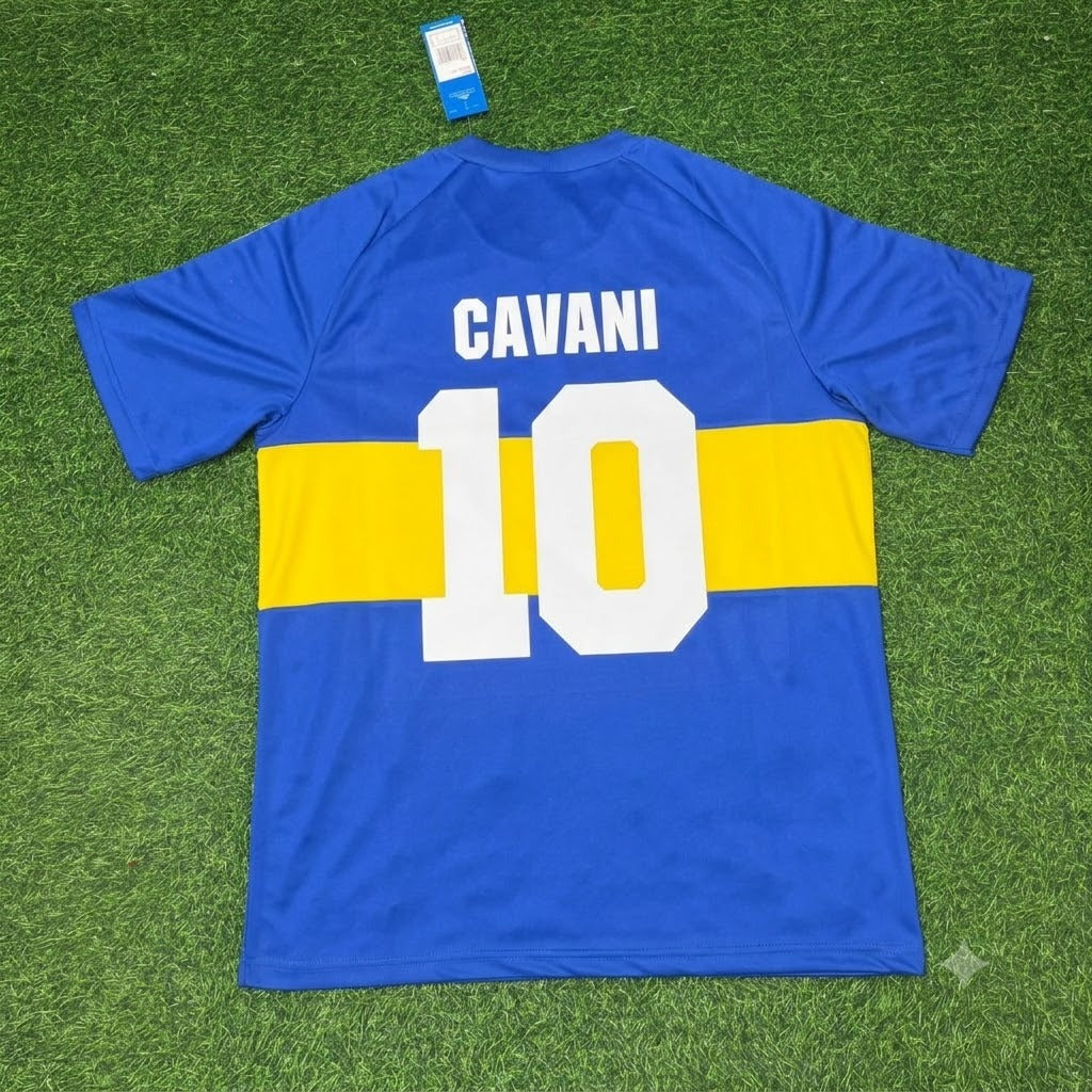 Boca Juniors Commemorative Retro Football Jersey – Edinson Cavani