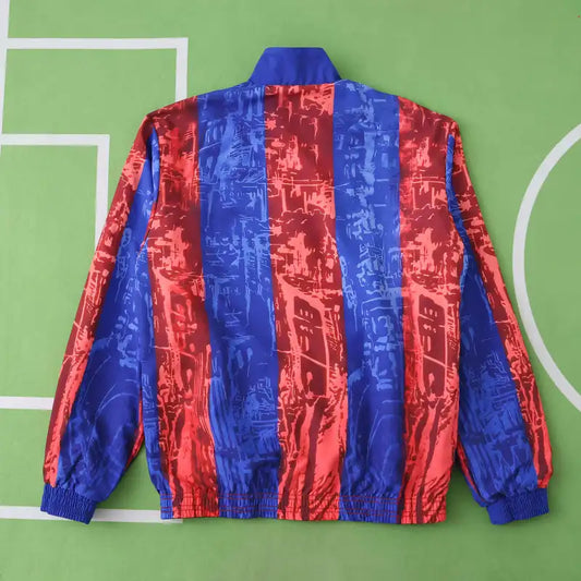Barcelona 2025-26 Neue Saison Beidseitige Fußball-Windbreaker-Windjacke