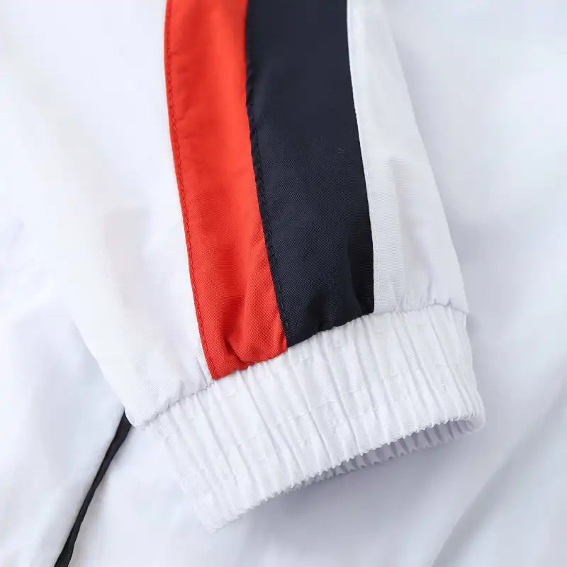 England White Retro Windbreaker Jacket – | Windbreaker Jacke | Coupe-Vent Fußballtrikot