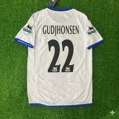 Eidur Gudjohnsen Chelsea Away 2004 Retro Football Jersey