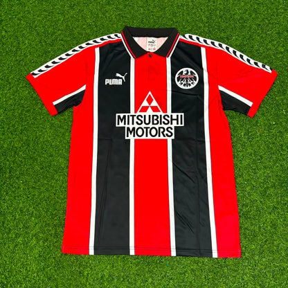 Maillot de football rétro domicile Eintracht Francfort saison 1996/1997