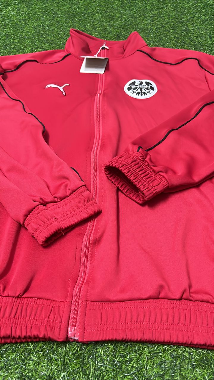 Eintracht Frankfurt Retro Vintage Style Windbreaker Jacke
