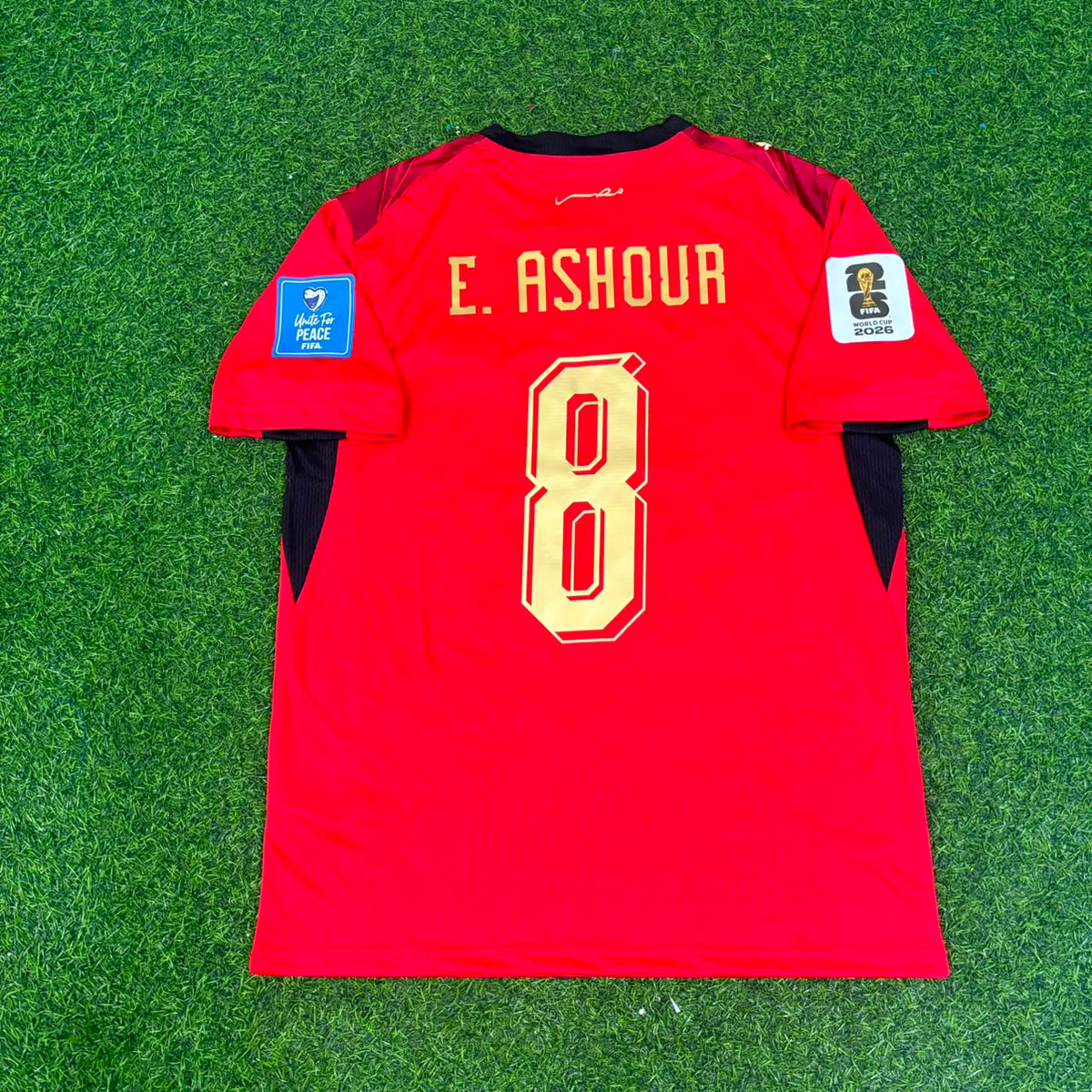 Emam Ashour Ägypten Fußballtrikot für die WM 2026 (Heim)