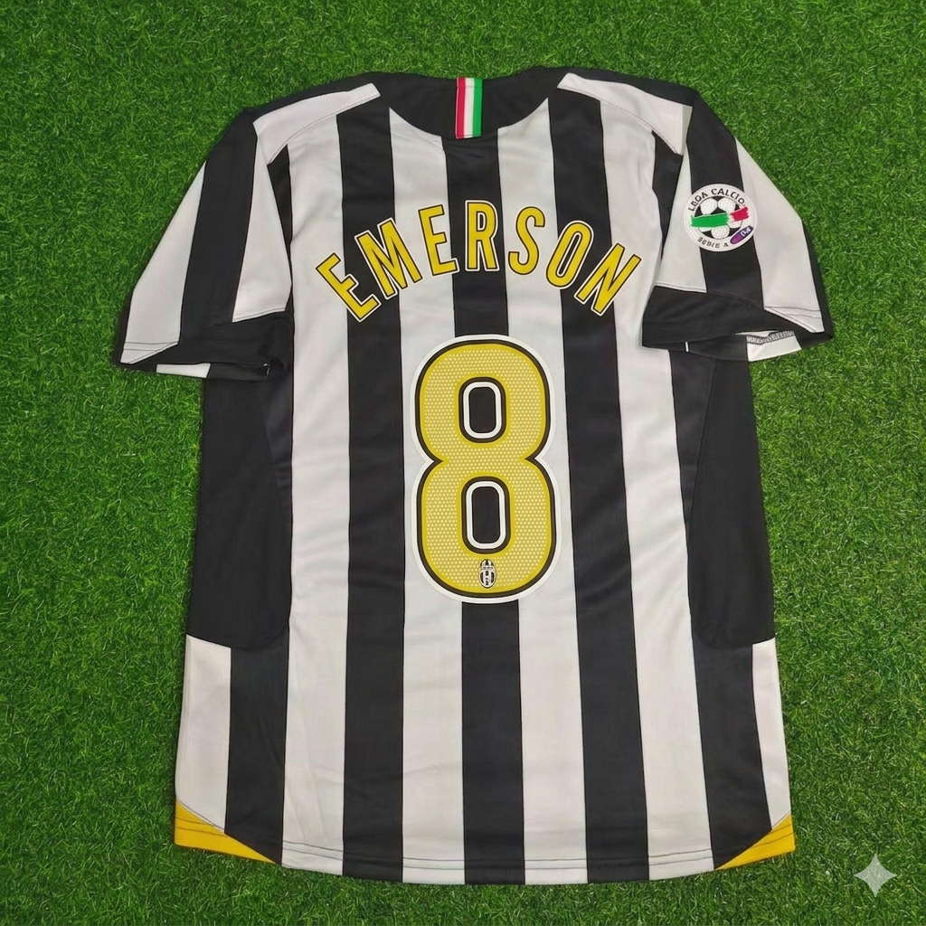 Emerson Juventus 2005-2006 Retro Jersey | Kit | Trikot | Maillot Soccer Shirt
