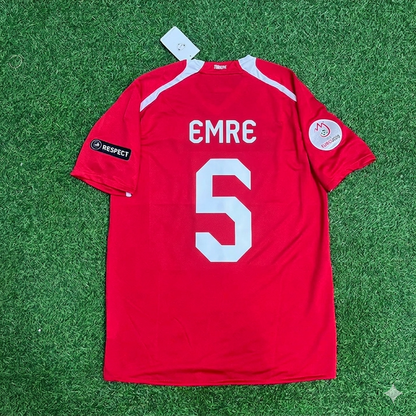 Emre Belözoğlu #5 Türkei Euro 2008 Türkei Retro-Fußballtrikot