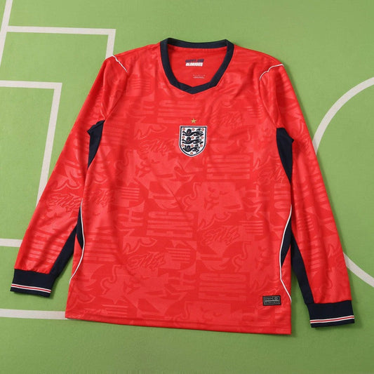 England 2026 World Cup Red Long Sleeve Trikot Maillot Jersey